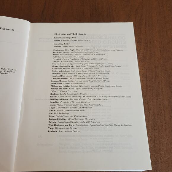 Design of Analog Intergrated Circuits and Systems Kenneth R. Laker Paperback - Picture 6 of 8